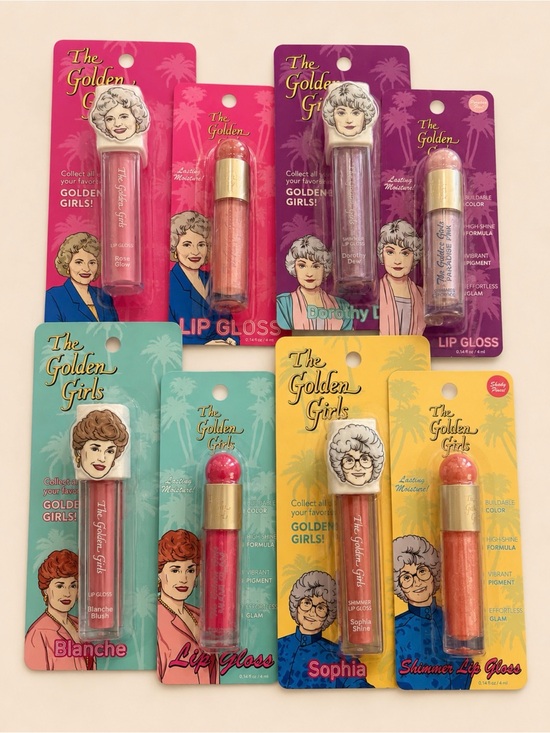 Other - The Golden Girls Lip Gloss-Shimmer Set